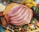 Brown Sugar Cured and Spiral Sliced Ham