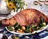 The Genuine Smithfield Ham - Genuine Smithfield Ham, Boneless, Natural Shape, 7-9 lbs.