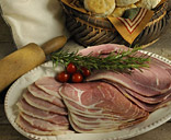 Ham Biscuit Slices, uncooked.